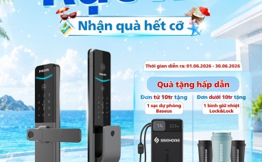 Chương trình Lắp khóa tặng quà - Chào hè rực rỡ